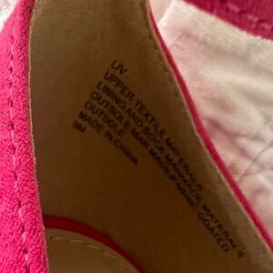 Crown and Ivy hot pink heels